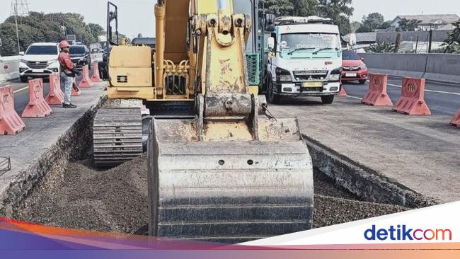 Ada Penyempitan Jalur di Tol Cikampek Arah Jakarta, Catat Titiknya!