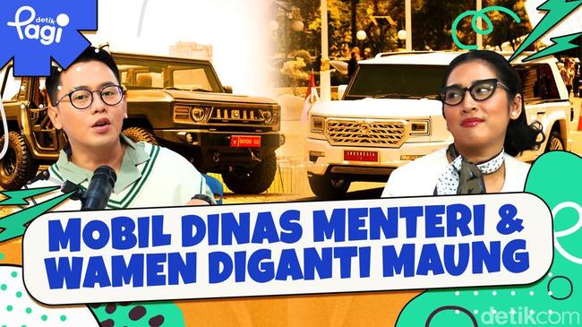 Mobil Dinas Menteri  Wamen Diganti Maung