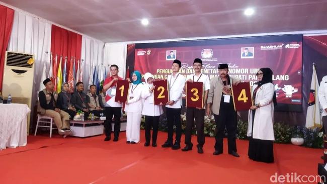 Persiapan 4 Pasangan Cabup-cawabup Pandeglang Jelang Debat Perdana