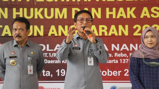 Sekjen Ajak Peserta CPNS Kemenkumham Beri Kemampuan Terbaik Saat Tes SKD