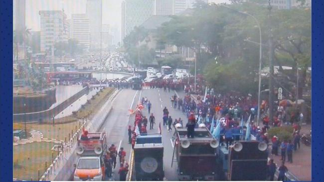 Ada Demo Buruh, Simak Rekayasa Lalu Lintas di Sekitar Monas