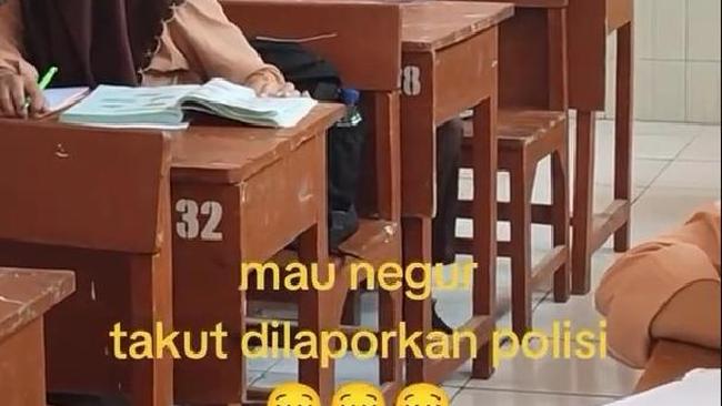 Viral Guru SMP Lamongan Takut Tegur Siswa Tidur, Pihak Sekolah Buka Suara