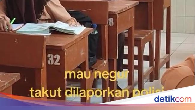 Viral Guru SMP Lamongan Takut Tegur Siswa Tidur, Pihak Sekolah Buka Suara