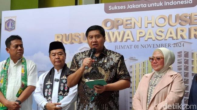 Menteri Ara Minta DKI Surati Menkeu agar Rusun Pasar Rumput Bebas PPN dan PPH