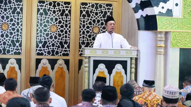 Isi Khotbah Jumat, Nusron Wahid Ingatkan Jajaran Amanah dalam Bertugas