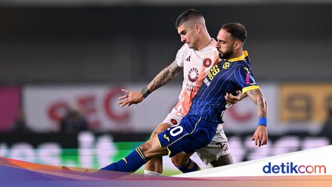 Verona Vs AS Roma: I Lupi Takluk 2-3