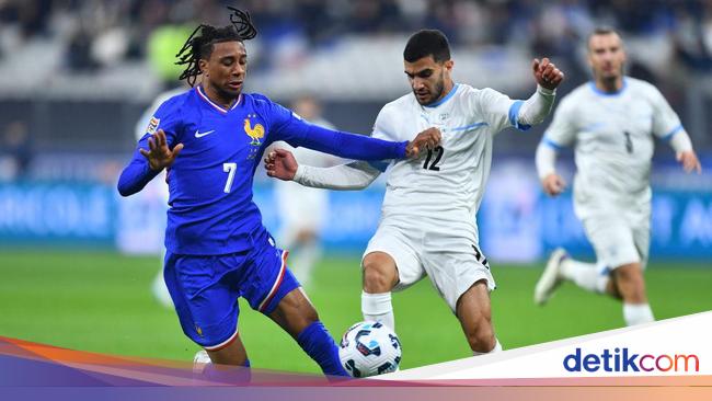 Prancis Vs Isreal: Les Bleus Tertahan 0-0