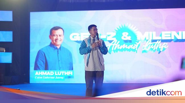 Kaesang Ajak Zilenial Menangkan Ahmad Luthfi-Taj Yasin di Pilgub Jateng