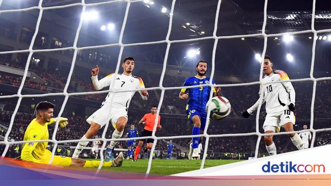 Jerman Vs Bosnia: Die Mannschaft Pesta Gol 7-0