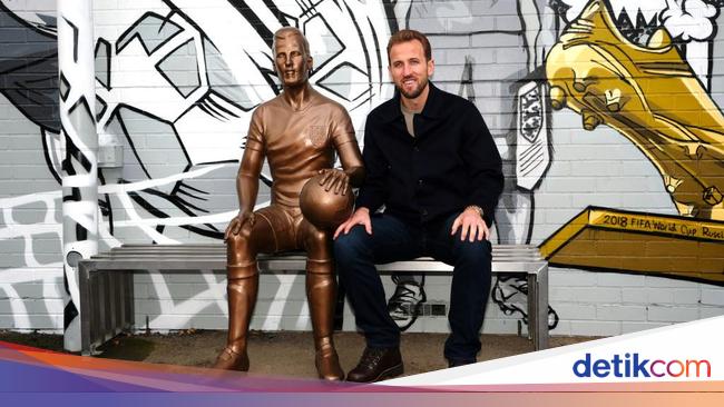 Patung Harry Kane Dipamerkan Usai Lama Disimpan, Malah Jadi Ledekan