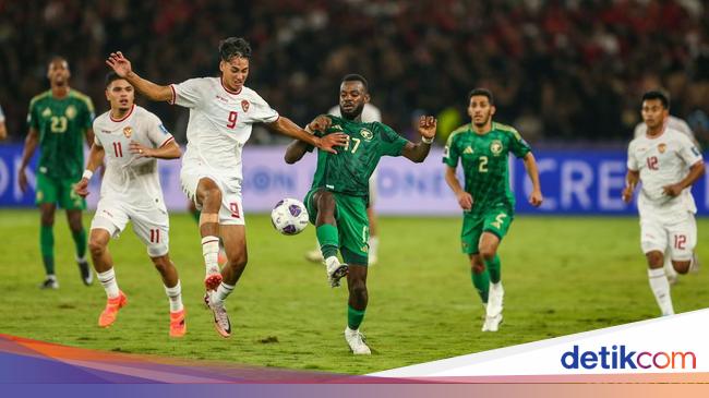 Foto: Momen-momen Indonesia Vs Irak dan Arab Saudi