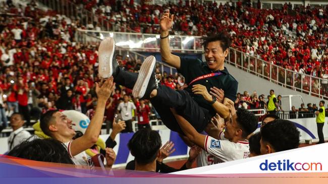 Potret Kilas Balik Shin Tae-yong Latih Timnas Indonesia