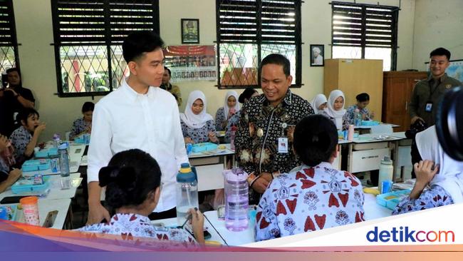 Program Makan Bergizi Gratis di SMKN 3 Kota Tangerang Dipuji Gibran