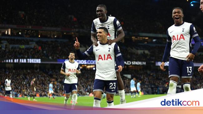 Man City Vs Tottenham: Spurs Bantai Citizens 4-0