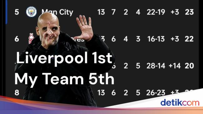 Meme Unjuk Jari Pep: Ledekan Posisi Klasemen sampai Jumlah Kekalahan