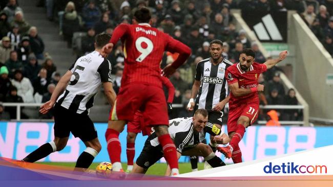 Sengit, Newcastle Vs Liverpool Tuntas 3-3