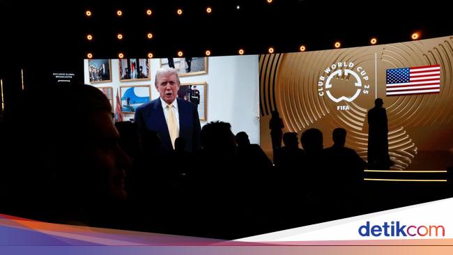 Donald Trump, Gianni Infantino, dan Gelora Sepakbola AS