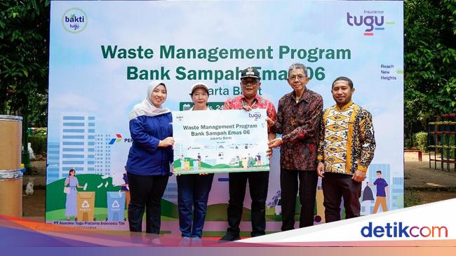 Tugu Insurance Gelar Program Waste Management Bank Sampah Kebon Jeruk