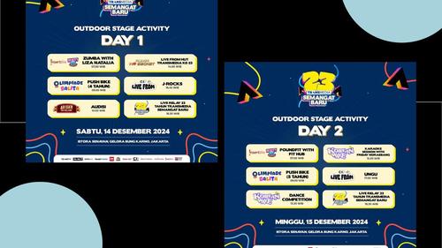 Dari Pagi Sampai Malam, Ikuti Aktivitas Outdoor Area HUT TRANSMEDIA: 23 TAHUN TRANSMEDIA SEMANGAT BARU
