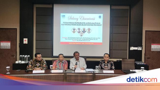 Pakar UII Gelar Eksaminasi Putusan Praperadilan Tom Lembong, Ini Hasilnya