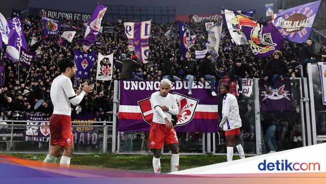 Rekor Menang Terus Fiorentina Terhenti