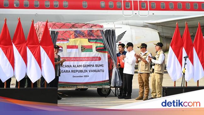 RI Kirim Bantuan Kemanusiaan ke Vanuatu