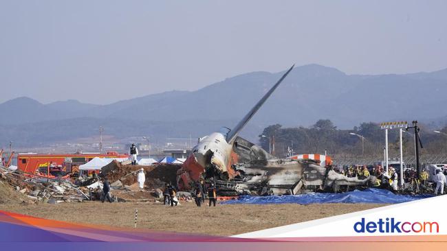 Korban Tewas Kecelakaan Pesawat Jeju Air Bertambah Jadi 151 Orang