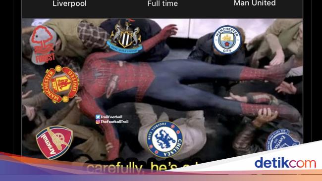 Ramai Meme Usai Liverpool Vs MU Tuntas 2-2