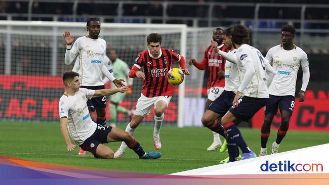 AC Milan Vs Cagliari Tuntas 1-1