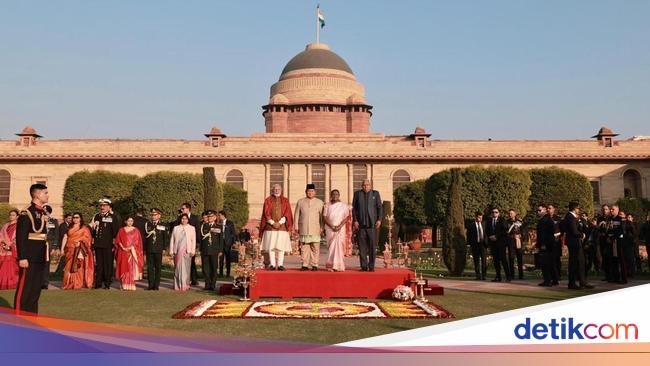 Prabowo Presiden RI Kedua Hadiri ‘Resepsi Diplomatik’ India Setelah Soekarno