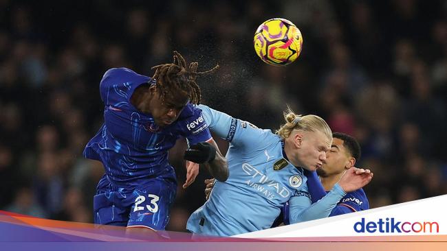 Man City Vs Chelsea Sama Kuat 1-1 di Babak Pertama