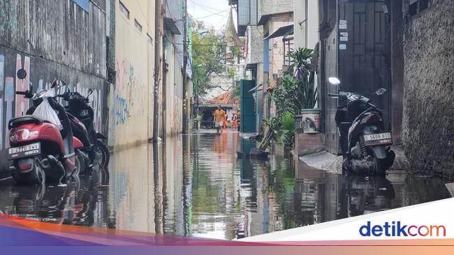 5 RT dan 2 RW di Kalideres Jakbar Masih Tergenang Banjir