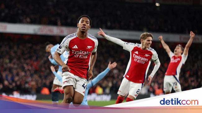 Klasemen Liga Inggris: Libas Man City, Arsenal Terus Tempel Liverpool