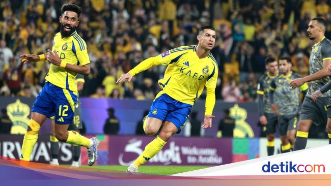 Ronaldo 2 Gol, Al Nassr Sikat Al Wasl 4-0