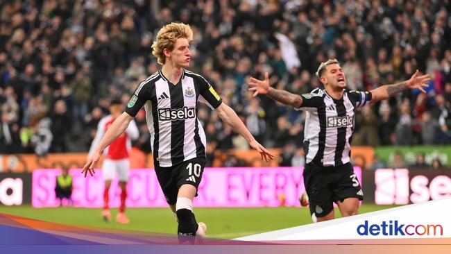 Hasil Carabao Cup: Arsenal Didepak Newcastle dengan Agregat 0-4 - detik | Arenanews-1