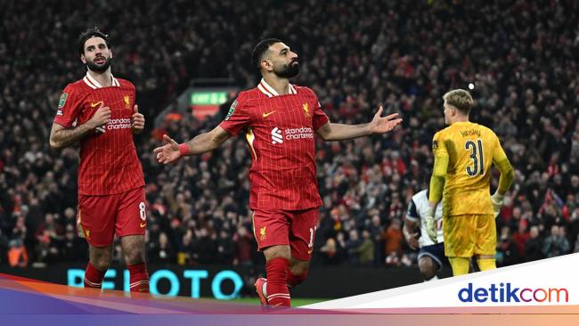 Liverpool Vs Tottenham: Menang 4-0, Si Merah ke Final Carabao Cup