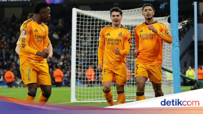 Taklukkan Man City, Madrid Lakukan Kebiasaan Bertahun-tahun!