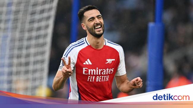 Mikel Merino Scores 2 Goals as Impromptu Striker for Arsenal