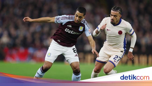 Babak Pertama, Chelsea Ungguli Aston Villa 1-0