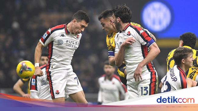 Inter Milan Vs Genoa: Nerazzurri Menang Tipis, Puncaki Klasemen