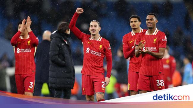 Klasemen Liga Inggris: Liverpool Unggul 11 Poin dari Arsenal