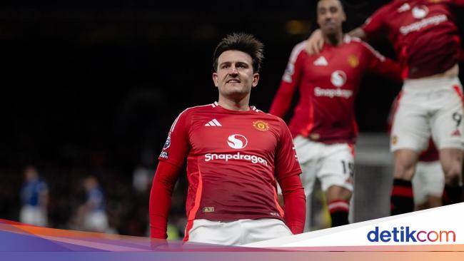 Man Utd Vs Ipswich: Gol Maguire Menangkan 10 Pemain Setan Merah 3-2