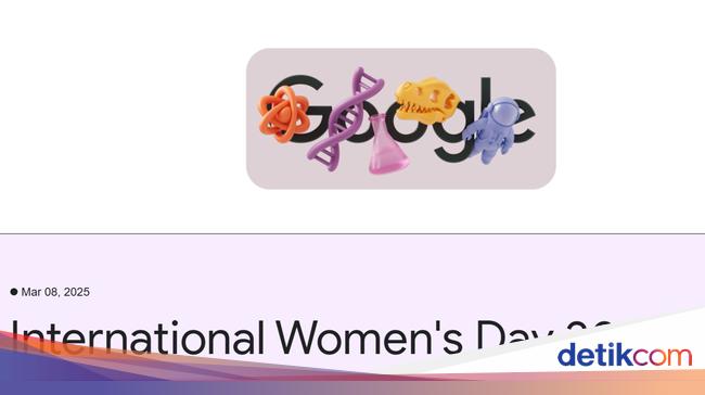 International Women's Day 2025! Google Doodle Soroti Peran Perempuan di STEM - Sindo news | Opsitek-1