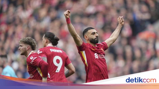 Klasemen Liga Inggris: Arsenal Seri, Liverpool 1 Poin dari Gelar Juara