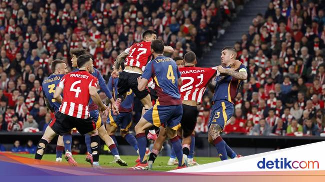 Bilbao Vs Roma: Los Leones Menang 3-1, Tembus Perempatfinal