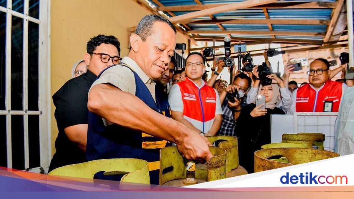 Bahlil soal LPG 3 Kg: Tak Pernah Naik, yang Ada Harga Dimainkan Distributor