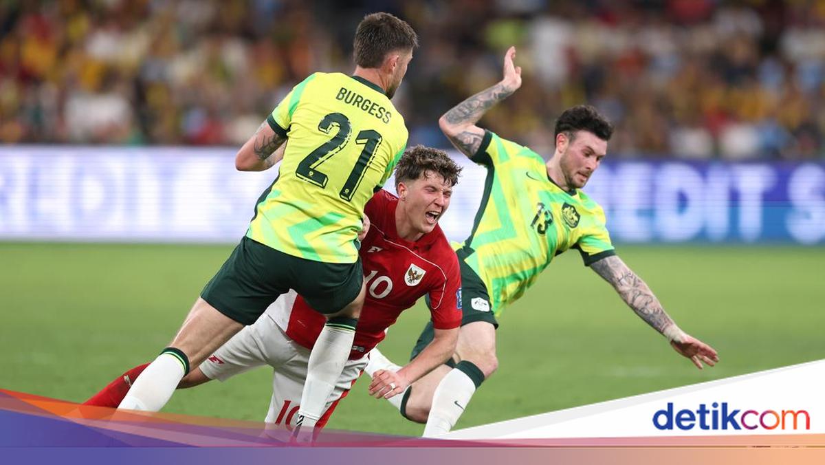 Hasil Australia Vs Indonesia: Garuda Remuk 1-5