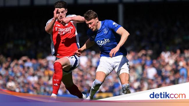Hasil Everton Vs Arsenal: The Gunners Ditahan The Toffees 1-1