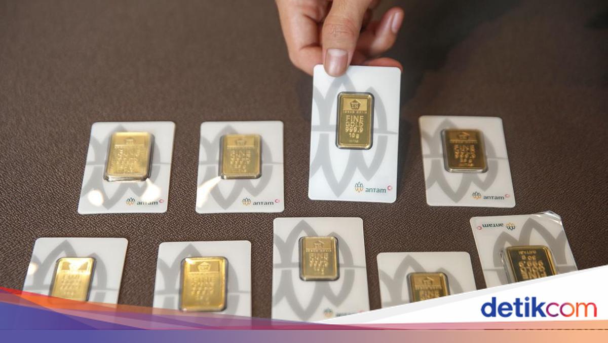 Harga Emas Antam Hari Ini Naik Atau Turun? Cek Di Sini