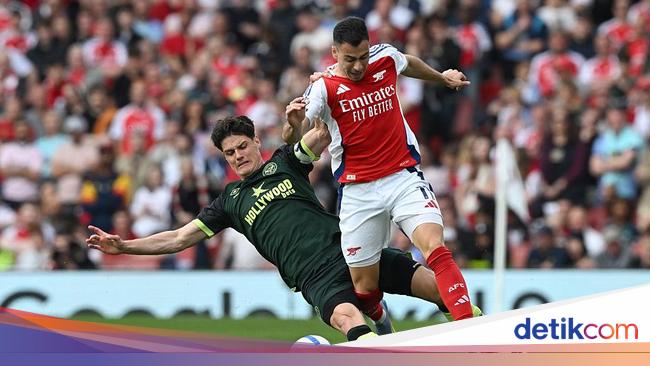 Klasemen Liga Inggris usai Arsenal Berimbang Lawan Brentford